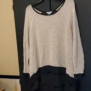 Split back sweater barIII size XL